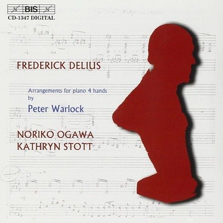 cd cover image for Frederick Delius Arrangements by Warlock for 4 hands