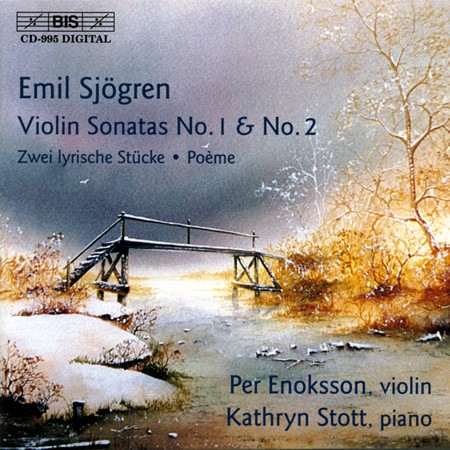 cd cover image for Sjögren, Emil Music for violin and piano