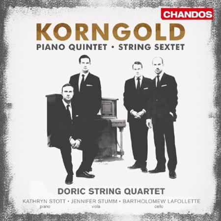 cd cover image for Korngold Piano Quintet/ String Sextet