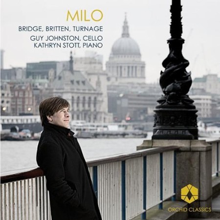 cd cover image for MILO - with Guy Johnston